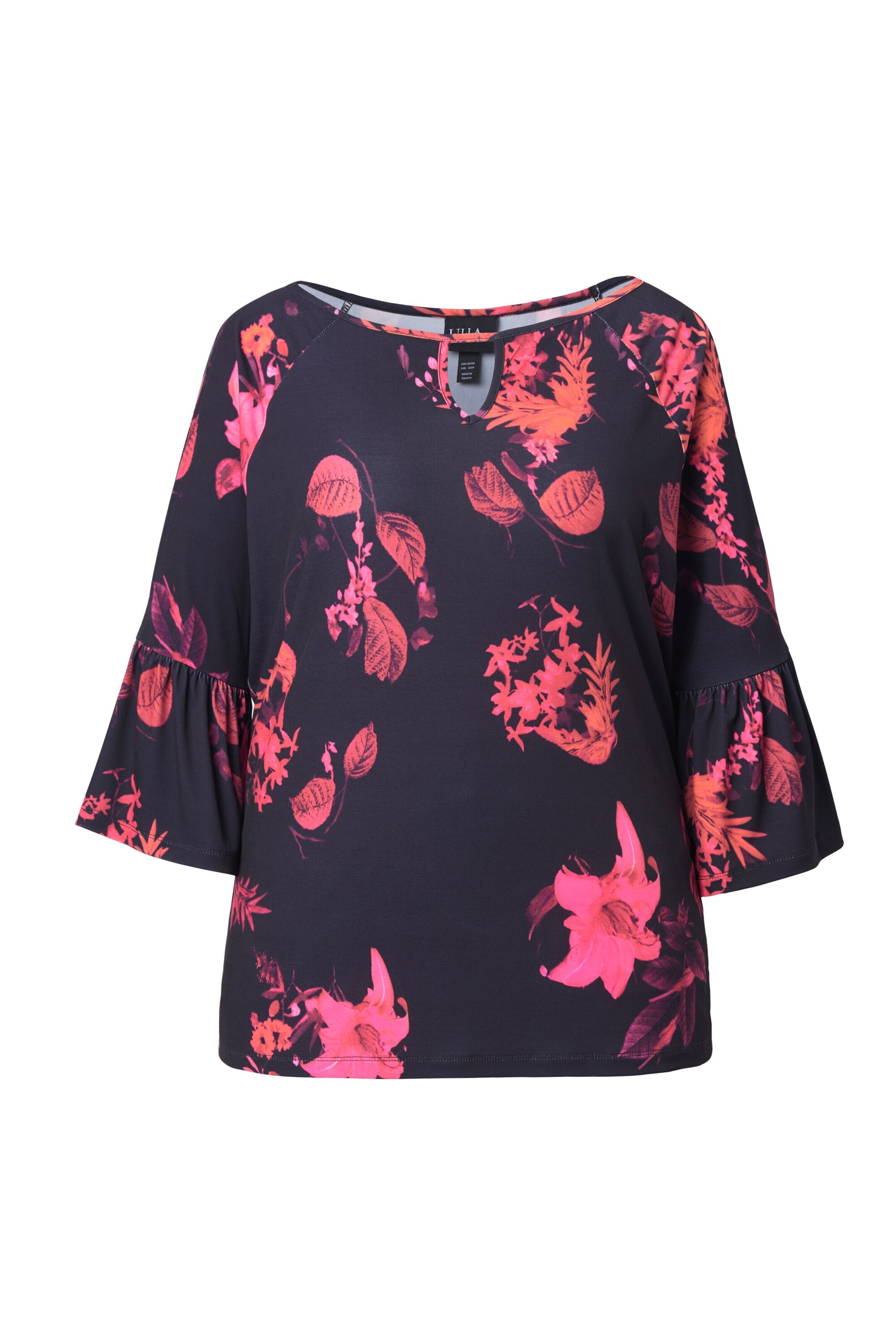 Ulla Popken Shirt in Rood: voorkant