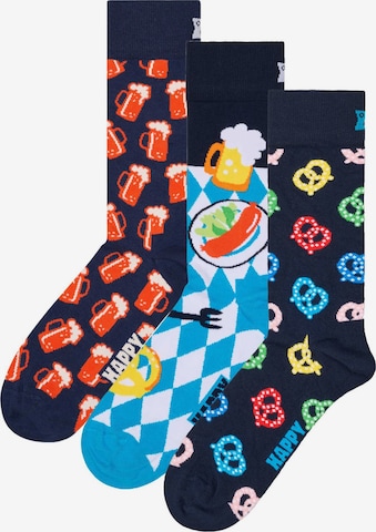 Happy Socks Ponožky – modrá: přední strana