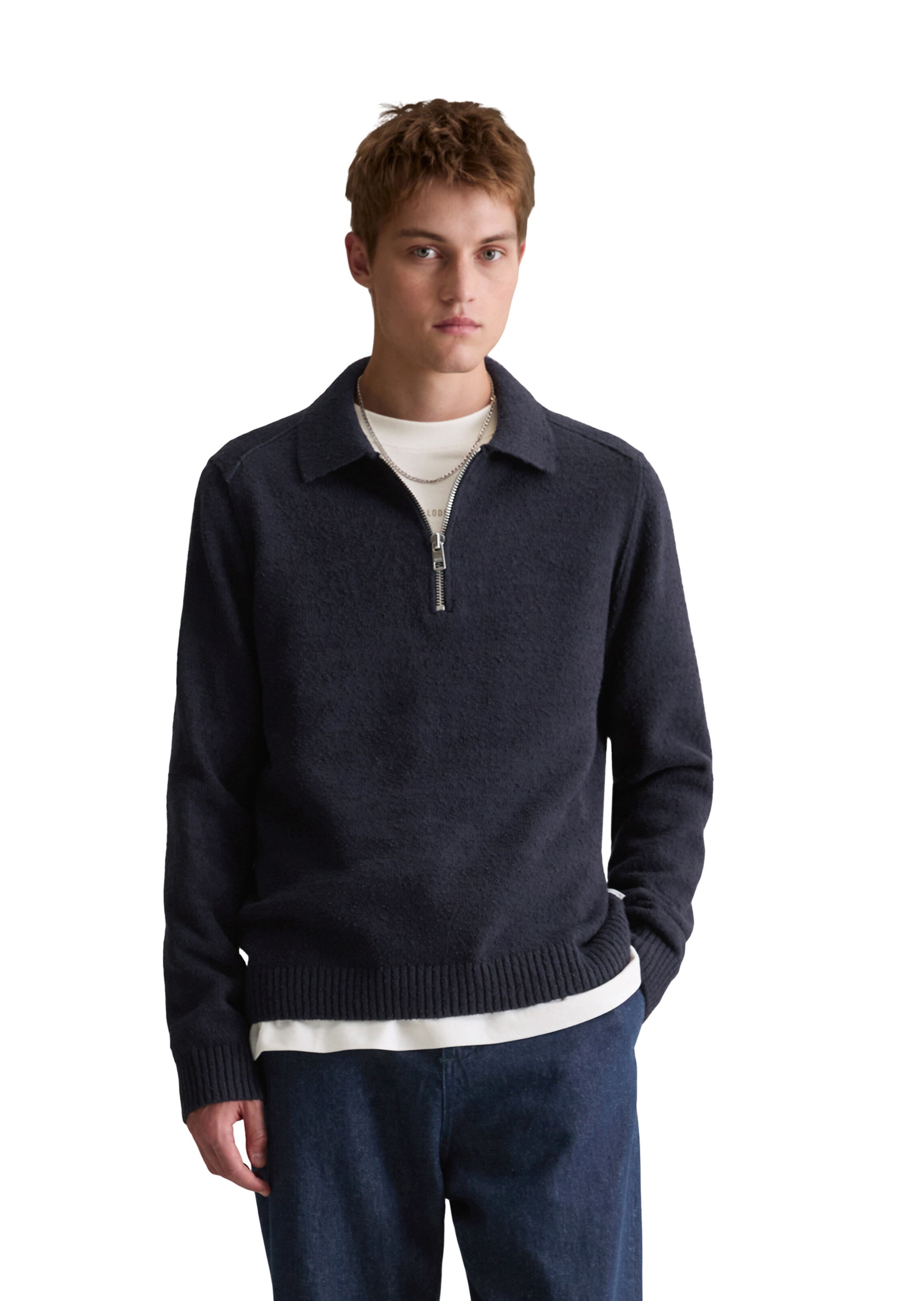 Marc O'Polo DENIM Pullover in Blau: Vorderseite