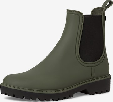 TAMARIS Chelsea boots in Groen: voorkant