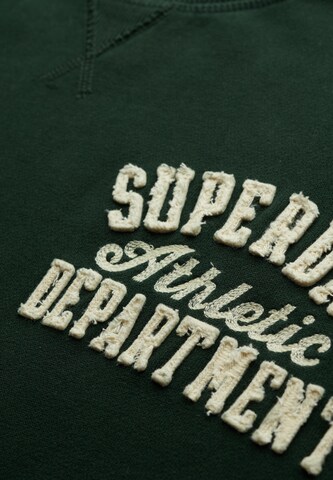 Sweat-shirt Superdry en vert