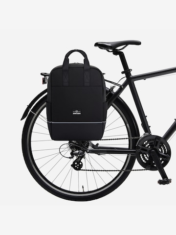 Johnny Urban Fahrradtasche 'Jona Medium Bike' in Schwarz