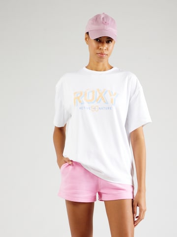 ROXY Toiminnallinen paita 'BEACH BOUND' värissä valkoinen: edessä