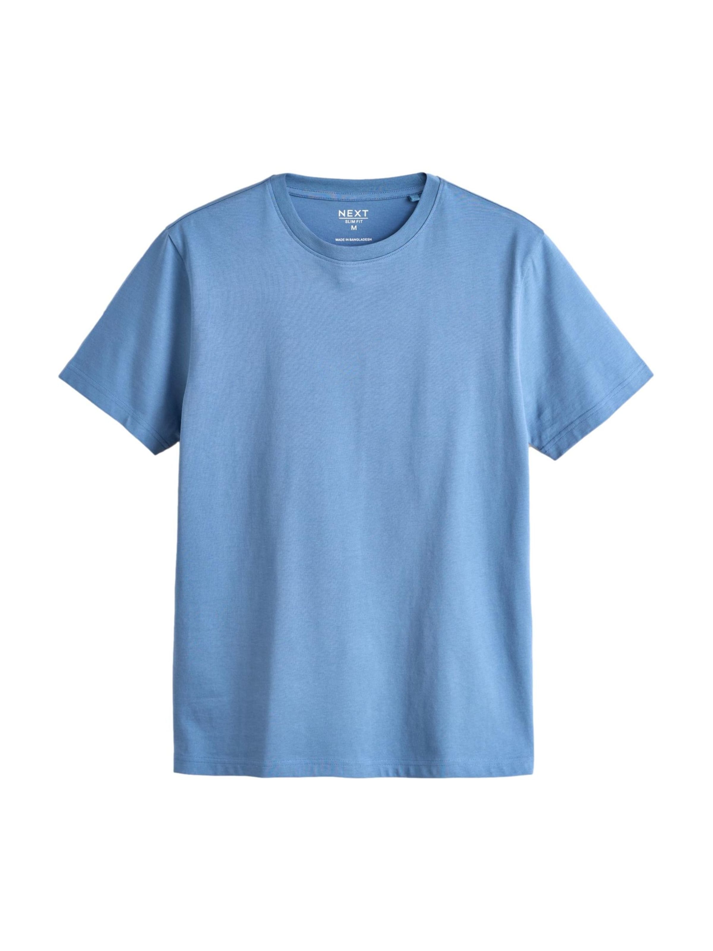 Next T-Shirt in Blau: Vorderseite