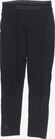 SALOMON Pants in S in Black: front