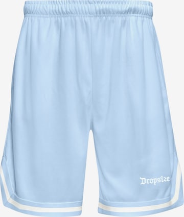 Dropsize Pants in Blue: front