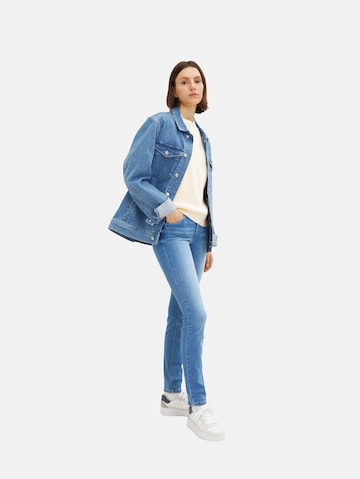 Skinny Jean 'Alexa' TOM TAILOR en bleu