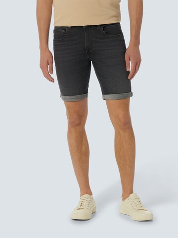 No Excess Slimfit Shorts in Schwarz: Vorderseite