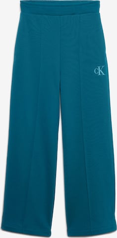 Calvin Klein Jeans Wide leg Pants in Blue: front