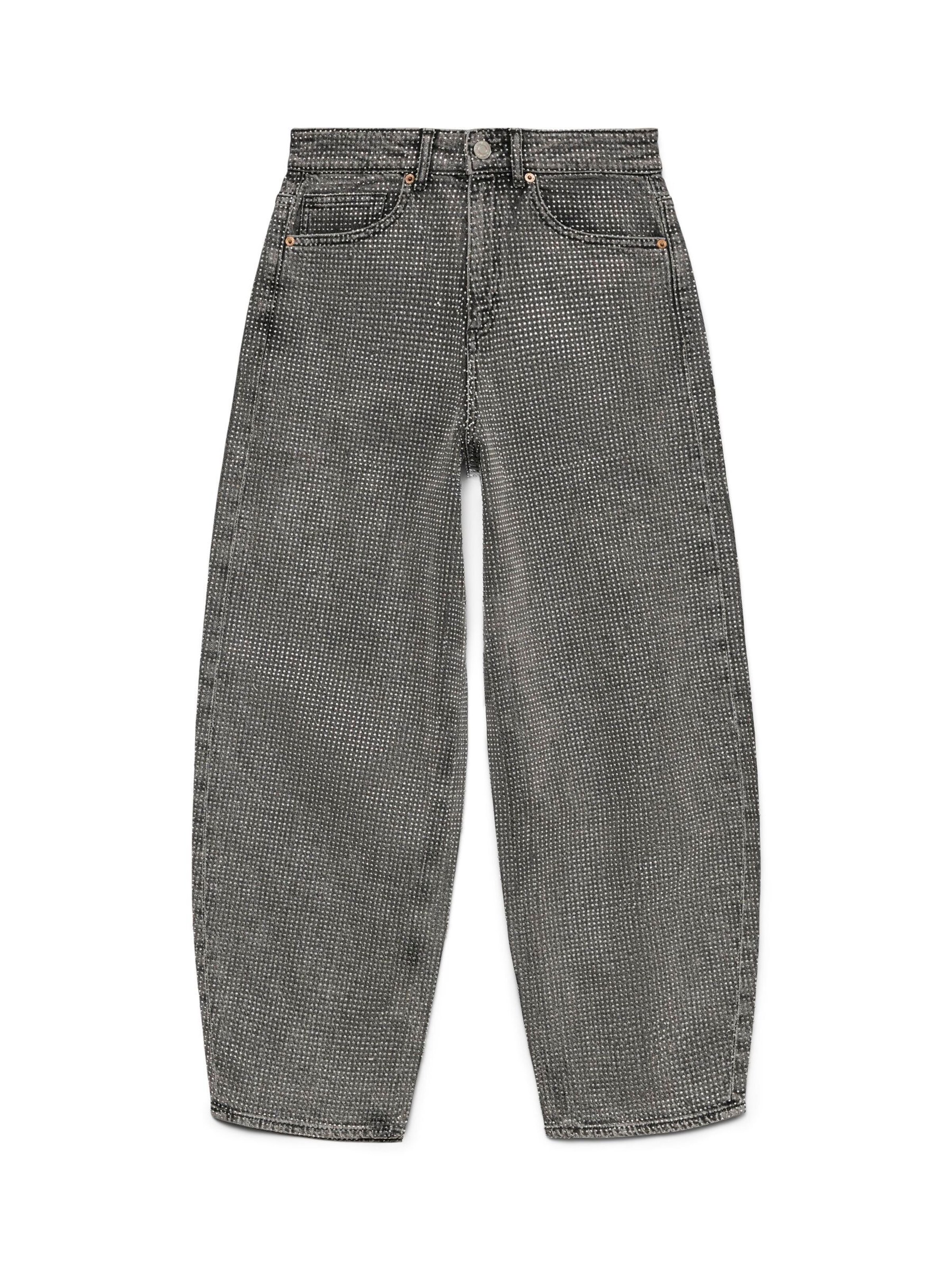 Loosefit Jean 'BILLIE' VERO MODA en gris : devant