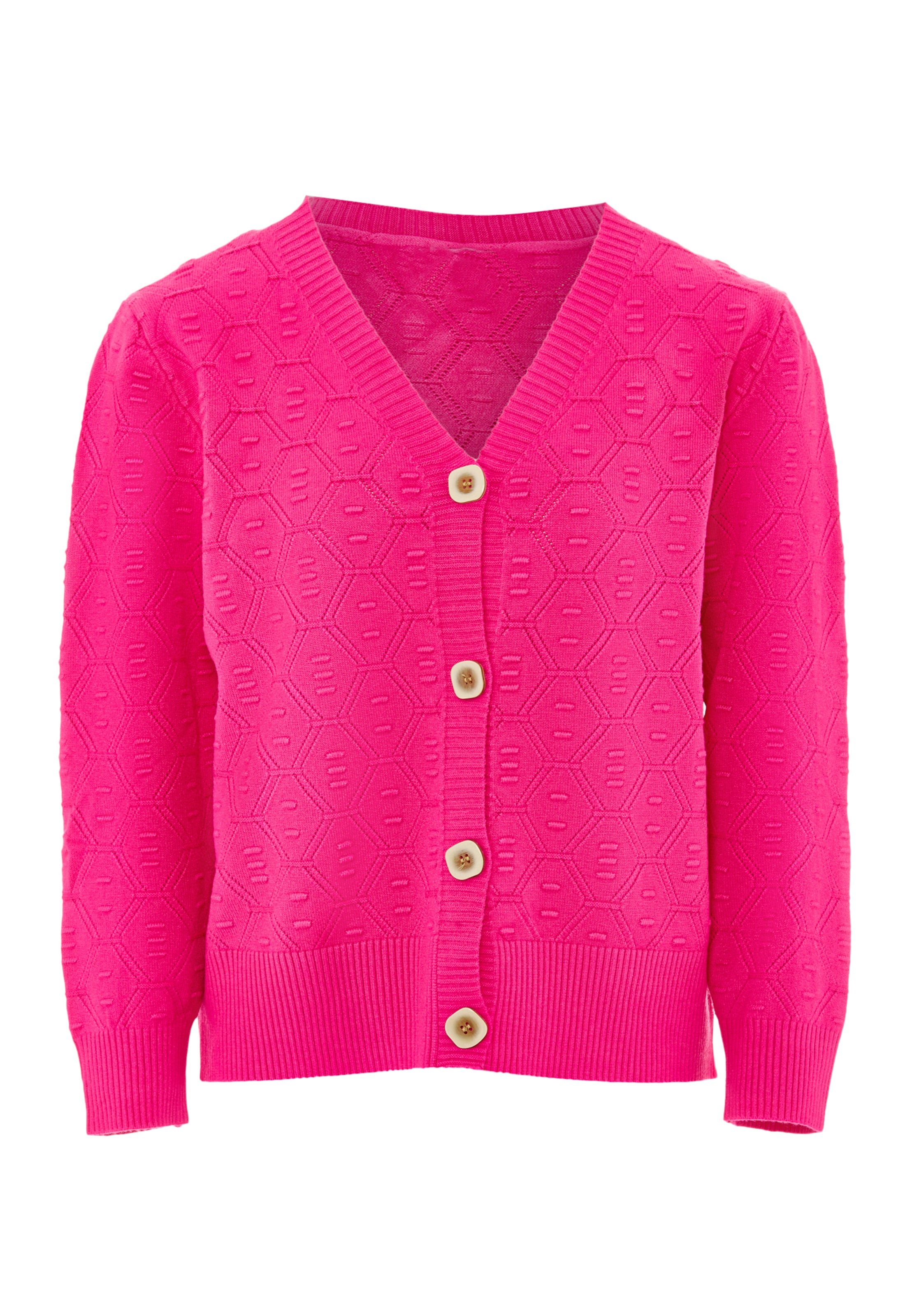 ALARY Strickjacke in Pink: Vorderseite