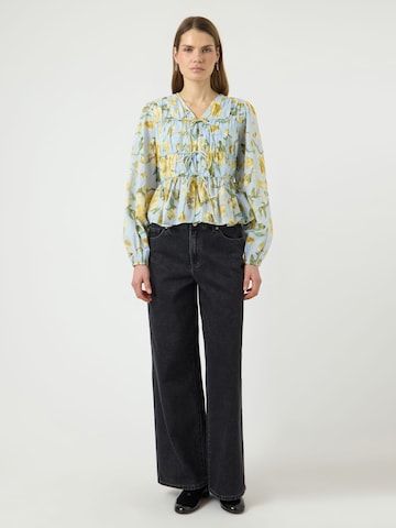 Chemisier 'YASEBBA' YAS en bleu