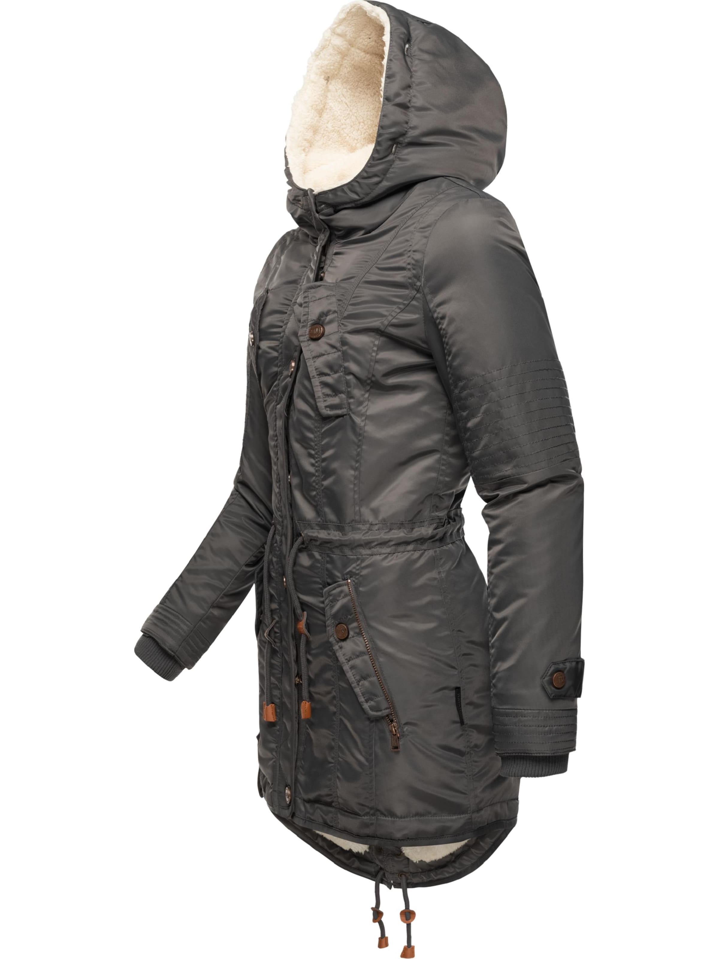 NAVAHOO Winter parka 'La Viva' in Grey