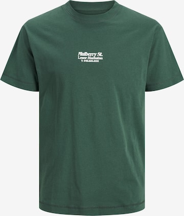 Jack & Jones Junior - Camiseta 'Riverside' en verde: frente