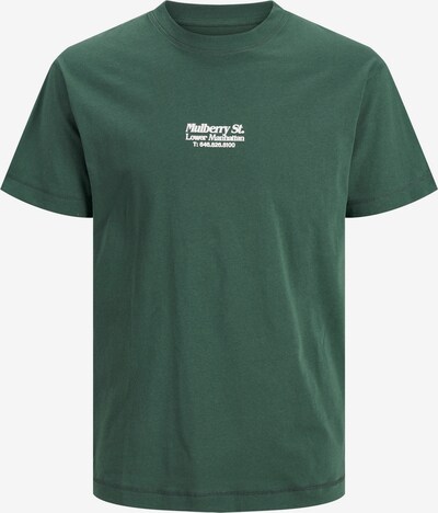 Jack & Jones Junior قميص 'Riverside' بـ أخضر / أبيض, عرض المنتج