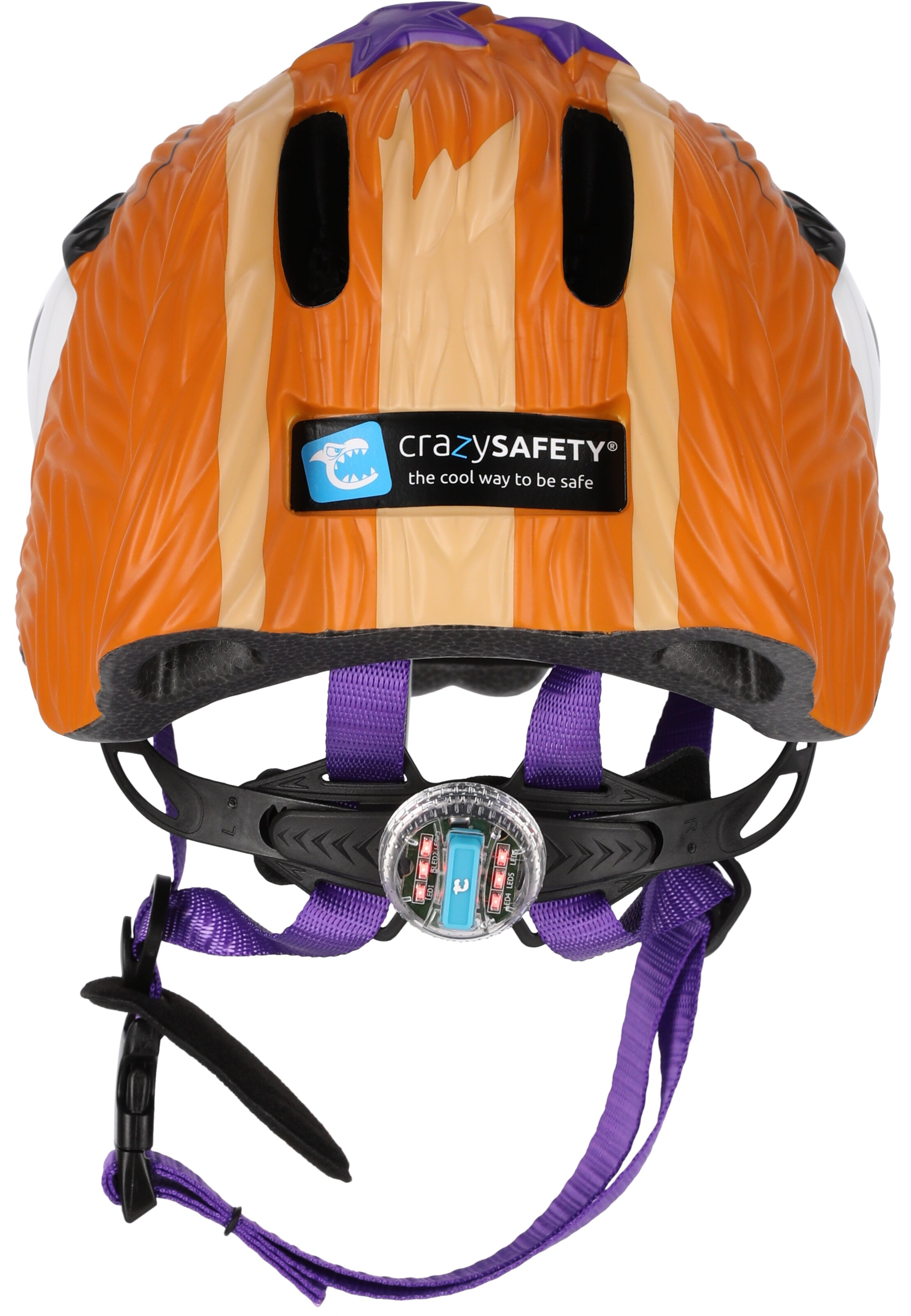 Crazy Safety Fahrradhelm 'Chipmunk' in Orange