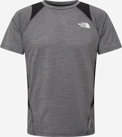 Tricou funcțional 'AO GLACIER' THE NORTH FACE pe gri / negru / alb, Vizualizare produs