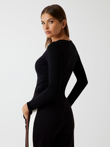 GUESS Shirt Bodysuit in Black