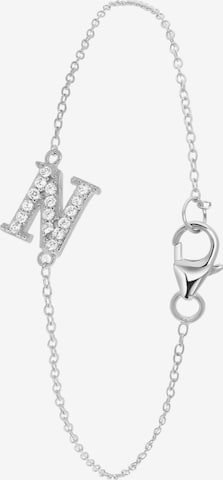 Lucardi Armband in Silber: Vorderseite