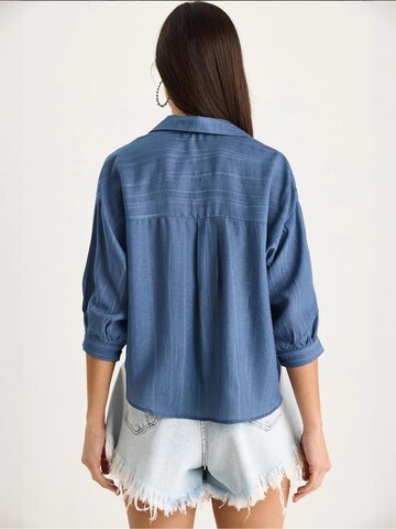 Bianco Lucci Blouse in Blue