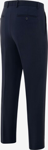 Thomas Goodwin Slim fit Pleated Pants '3935-20707' in Blue