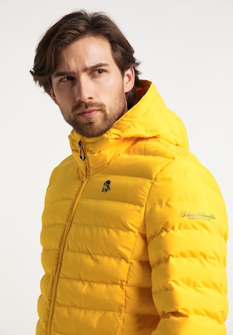 Schmuddelwedda Winter Jacket in Yellow