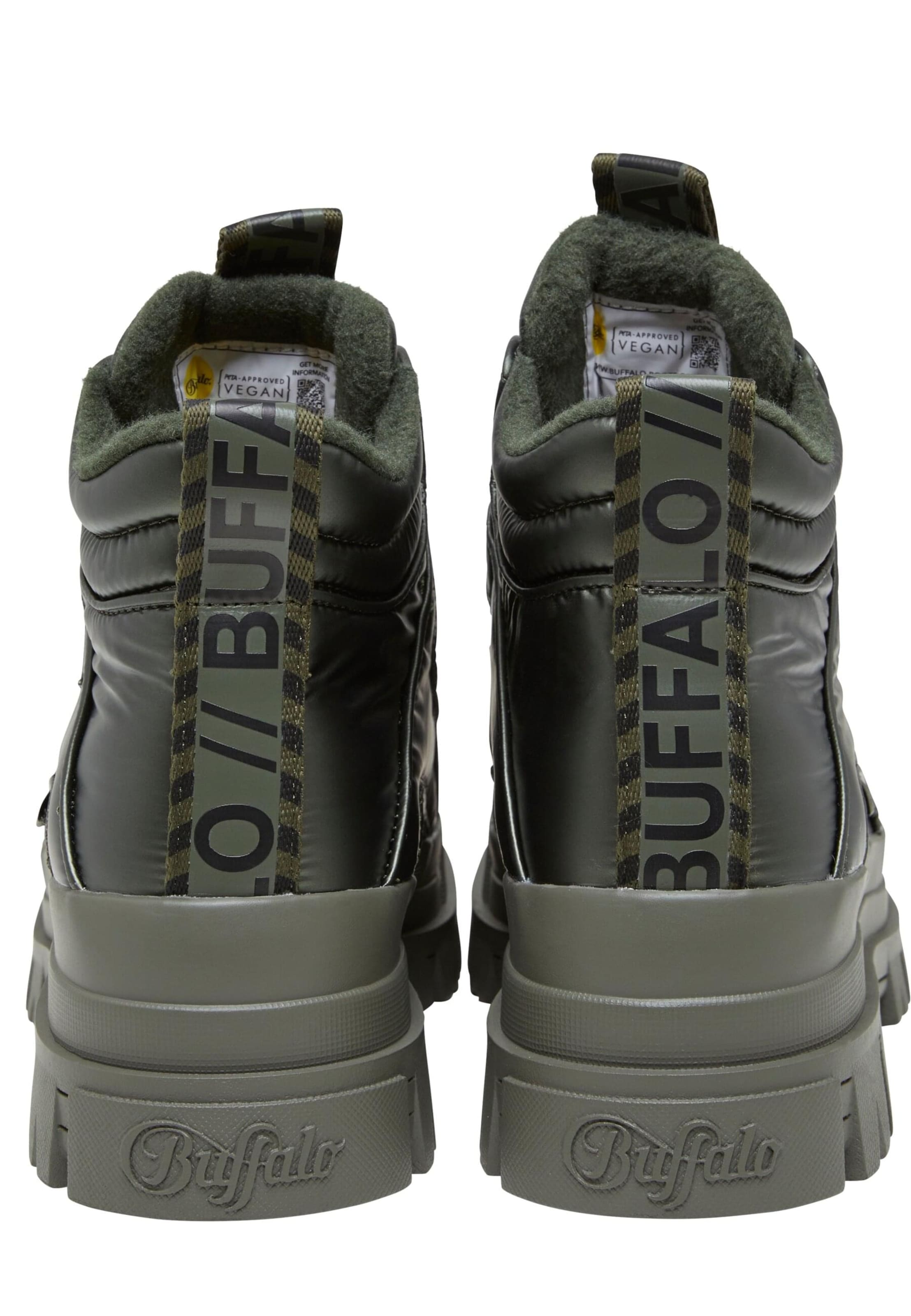 BUFFALO Stiefelette 'Aspha' in Grün