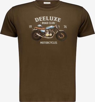 T-Shirt Deeluxe en vert : devant