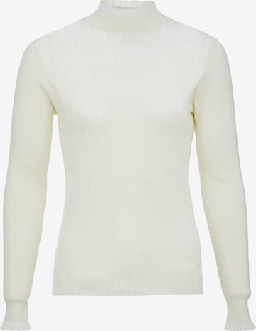 caissa Sweater in White: front