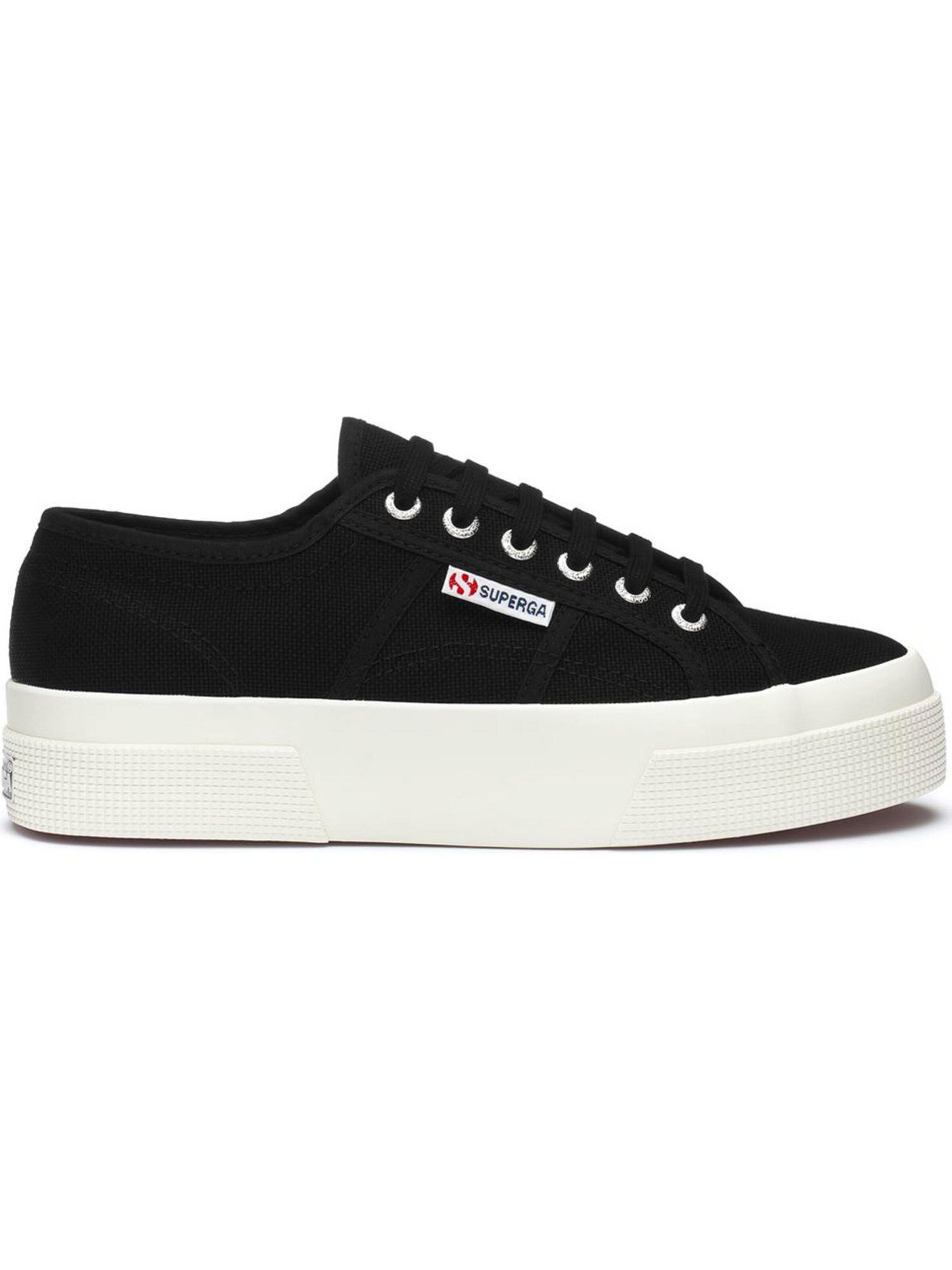 SUPERGA Sneaker in Schwarz