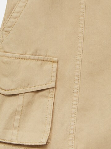 Pull&Bear regular Cargobukser i beige