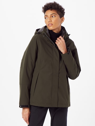 KILLTEC Outdoor Jacket 'KOW 140' in Green: front