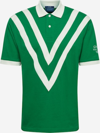 GANT Camisa 'RUGGER' em verde / branco, Vista do produto