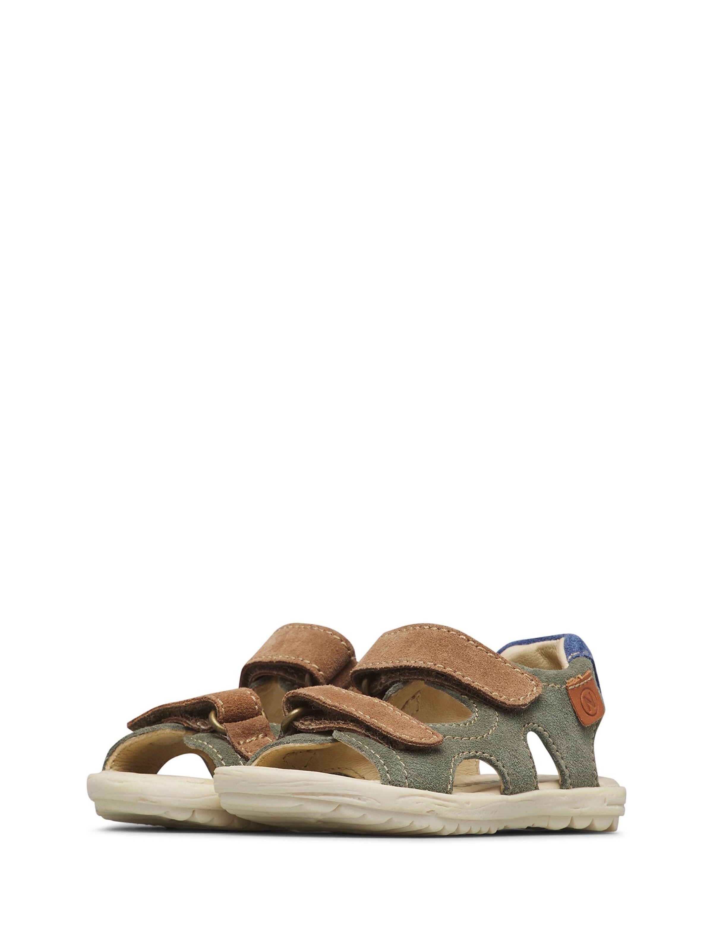NATURINO Open schoenen 'SKY' in Groen