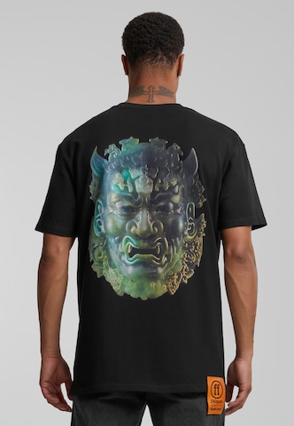 Forgotten Faces Tričko 'Jade Oni' – černá