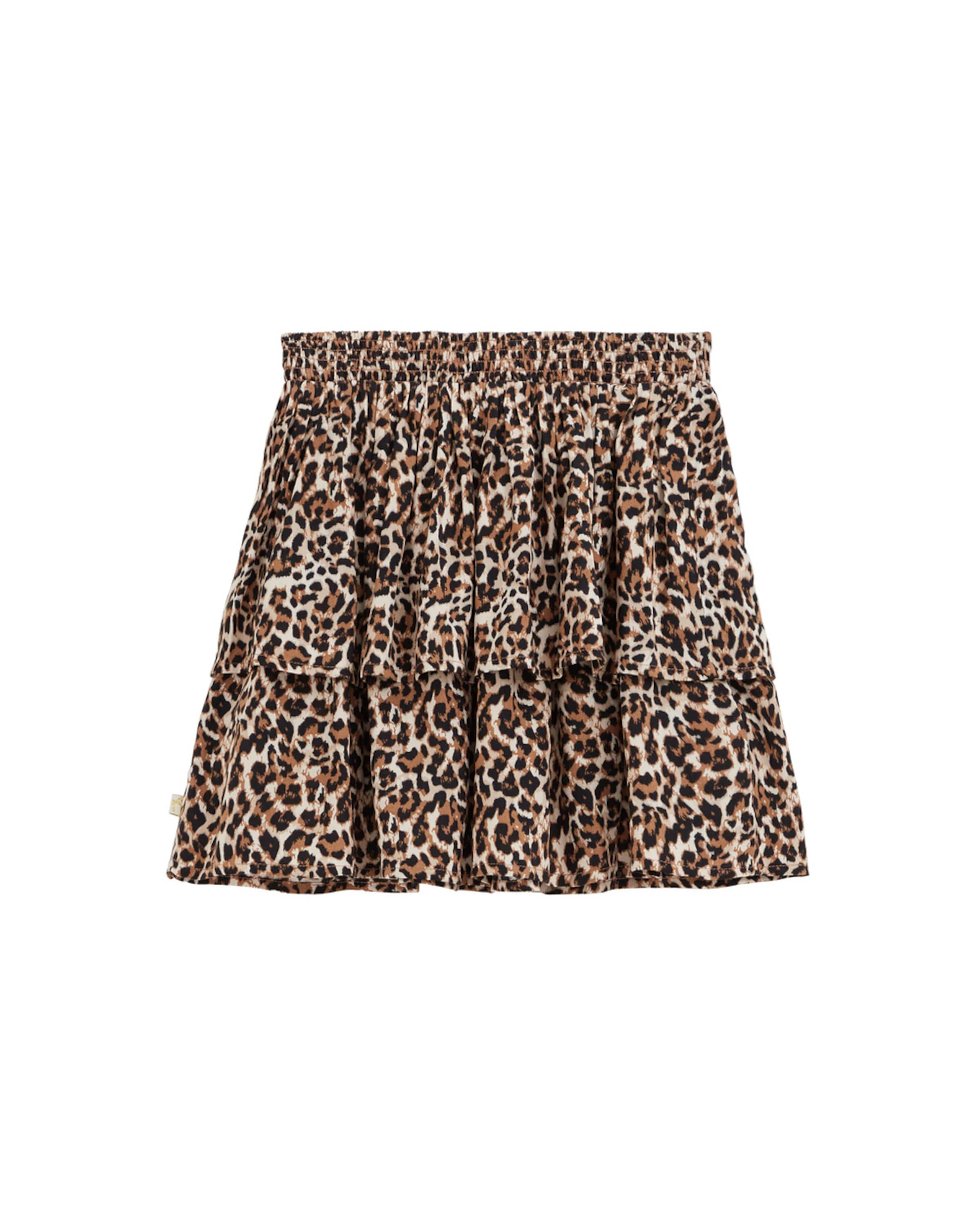 WE Fashion Rok in Bruin: voorkant