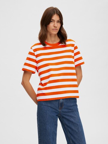 SELECTED FEMME T-Shirt in Rot: predná strana