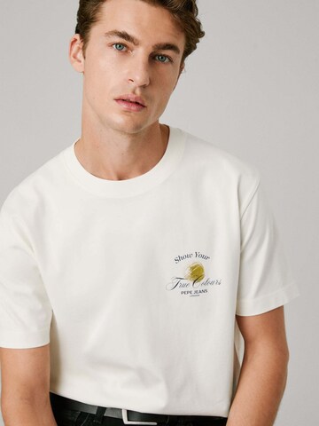 Pepe Jeans T-Shirt 'Thompson' in Weiß