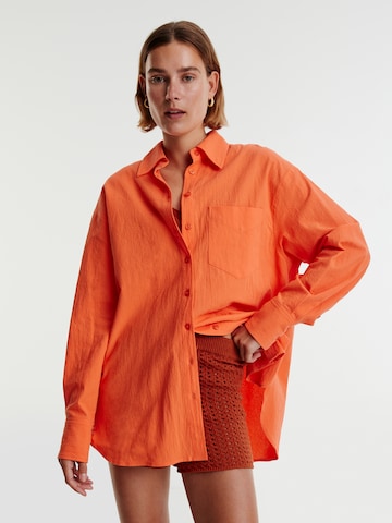 EDITED Shirt 'Nika' in Orange: front