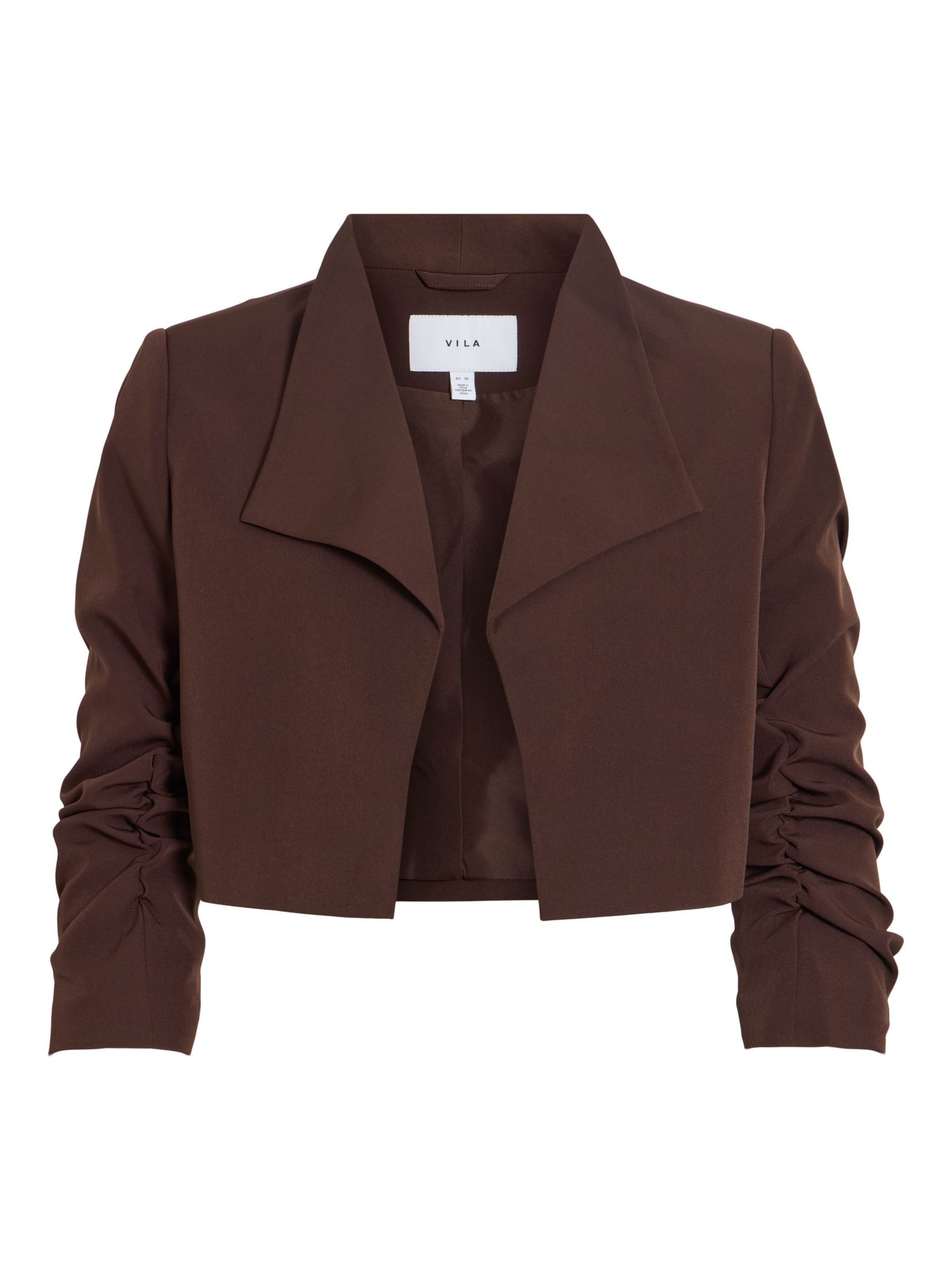 Blazer 'VIHer' VILA en marron : devant