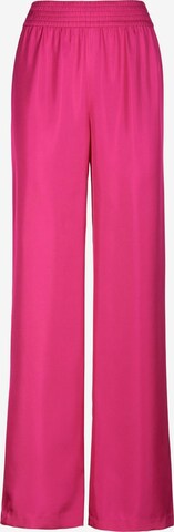 Laura Biagiotti Roma Loosefit Hose Silk in Pink: predná strana