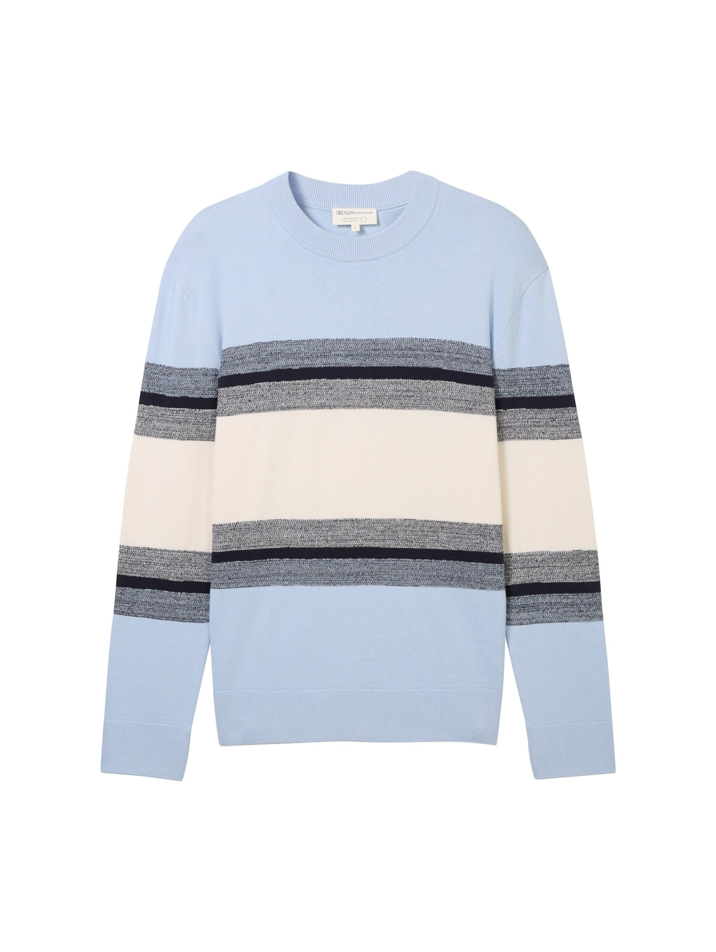 TOM TAILOR DENIM Pullover in Blau: Vorderseite
