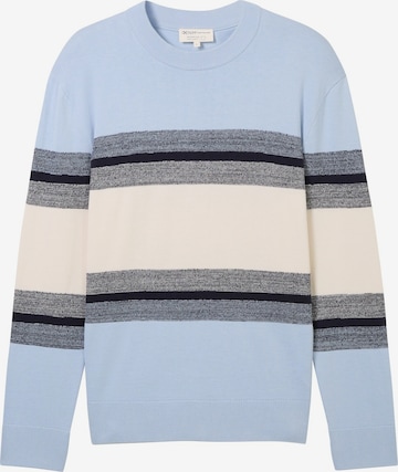 TOM TAILOR DENIM Sweater in Blue: front