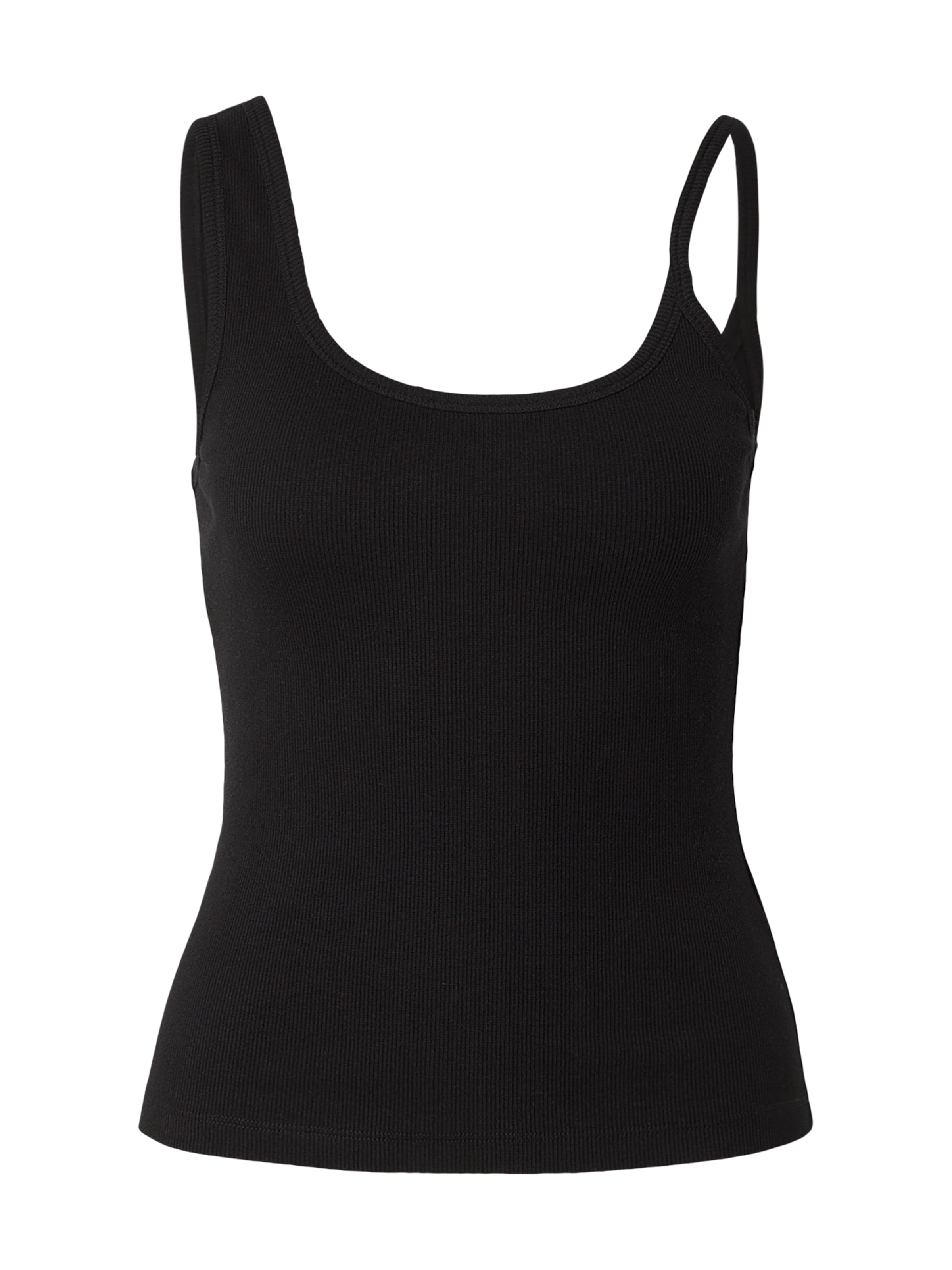 EDITED Top 'Ella' in Zwart: voorkant