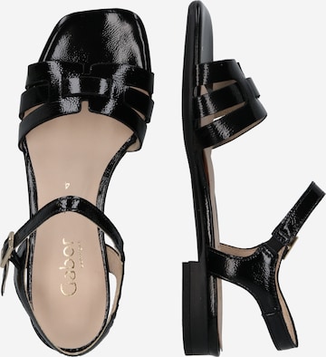 GABOR Sandals in Black