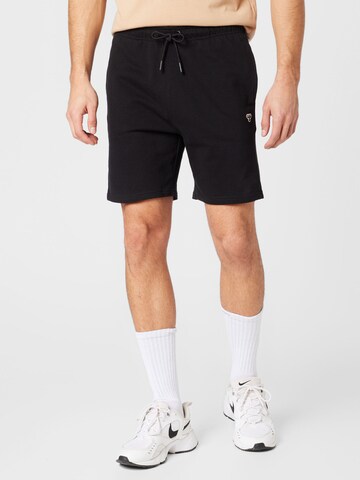 Hummel Regular Pants 'Fred' in Black: front