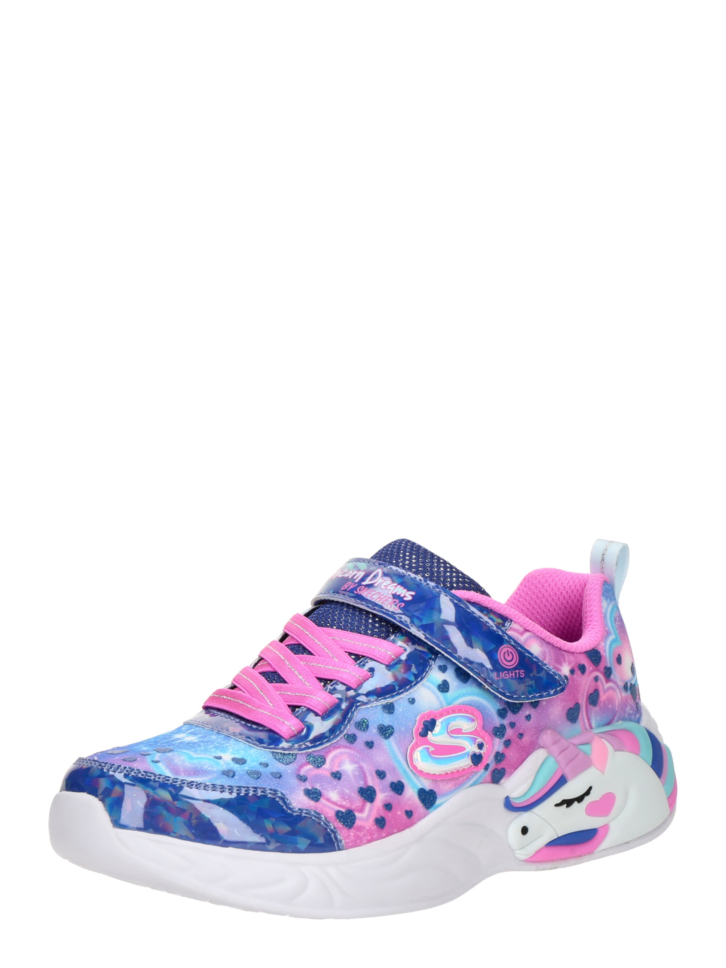 SKECHERS Trainers 'UNICORN DREAMS' in Blue: front