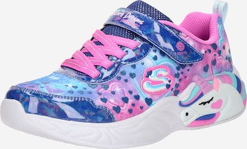 SKECHERS Кроссовки 'UNICORN DREAMS' в Синий: спереди