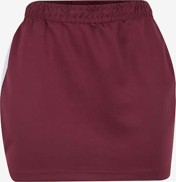 Jupe 'NMJenna' Noisy may en rouge : devant