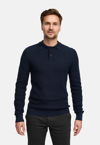 JEFF Sweater 'JFTristan' in Blue: front